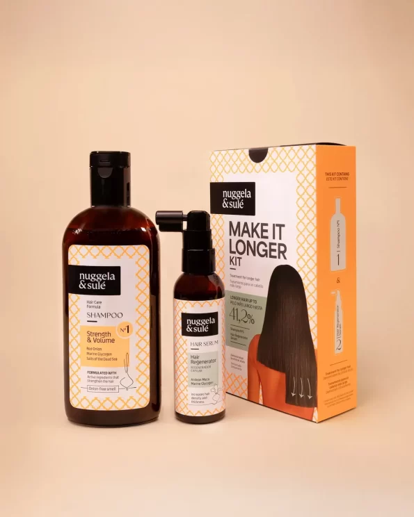 que contiene el kit para hacer crecer el cabello