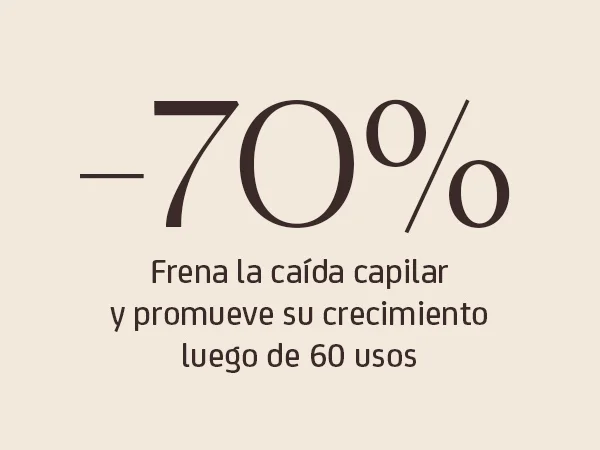 frena la caída capilar y promueve su crecimiento frena la caída capilar y promueve su crecimiento