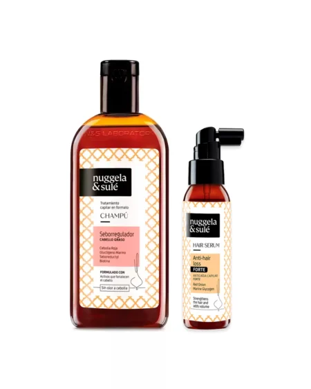 Dúo Sérum Anticaída & Shampoo Anticaída para cabello graso