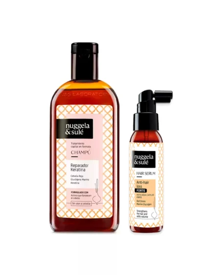 Dúo Sérum Anticaída & Shampoo anticaída cabello maltratado