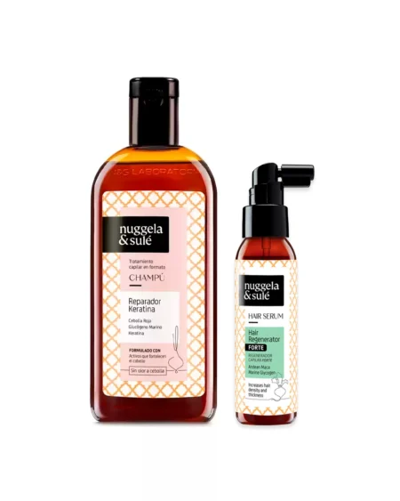 Dúo Sérum Regenerador & Shampoo anticaída cabello maltratado